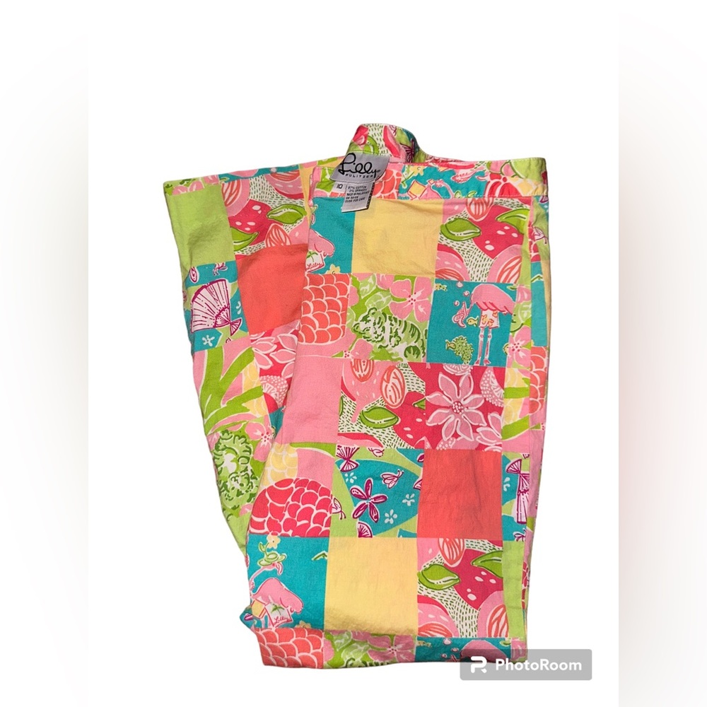 Lilly Pulitzer vintage patchwork pant